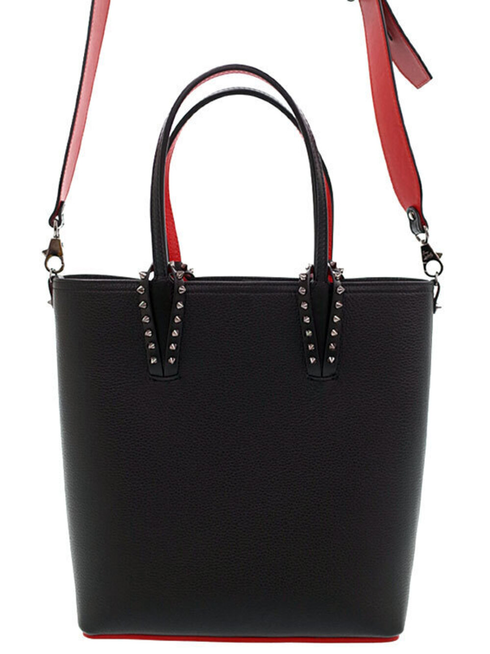 Christian Louboutin CABATA Handbag Studded Black